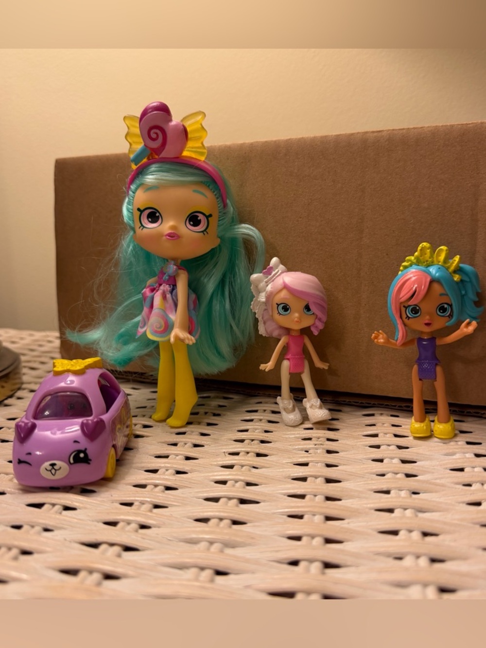 Shoppies Doll Lolita Pops Shopkins Lot Lil Shoppies Coralee and Bridie